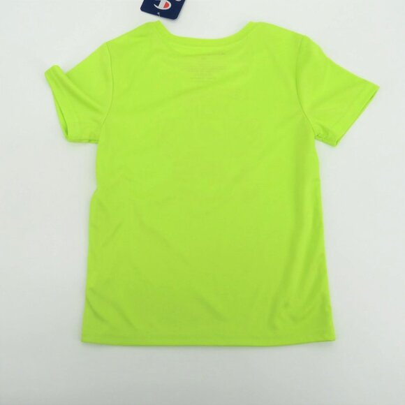 Champion Youth Gamer For Life Neon Green T-Shirt 5/6 NWT - Picture 3 of 3